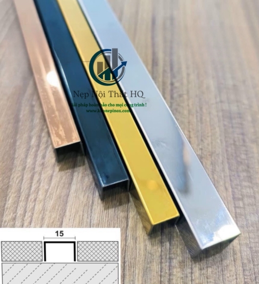 NẸP U 15MM INOX 304-HQ