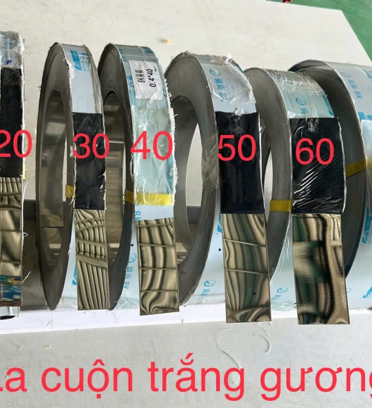LA CUỘN INOX HQ TRẮNG GƯƠNG 201